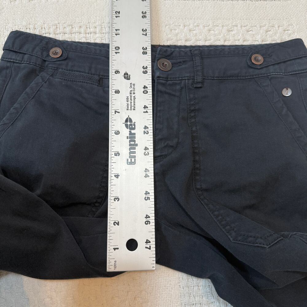 Pilcro and the Letterpress 27 fit / Hyphen chino pant waist and hem tabs P3 2682 - Picture 6 of 12